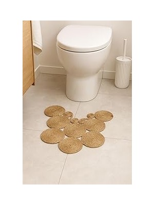 Belirtilmemiş Banyo | Klozet Önü Paspas (Jüt)