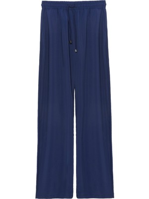 Quzu Kadın Kanvas Pantolon 70858 Lacivert