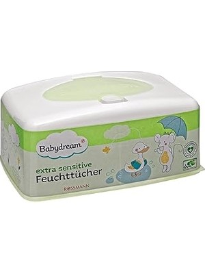 Belirtilmemiş Babydream Bebek Islak Mendil Çok Hassas Cilt, Aloe Veralı 80'li