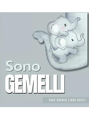 Belirtilmemiş Independently Published Baby Shower: Libro Ospiti Per I Gemelli | Baby Shower Guestbook | Consigli,