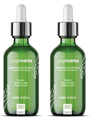 Yesilmarka Natural Oil 50 ml Biberiye Yağı (2 Paketi)