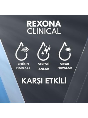Men Clinical Protection Erkek Stick Deodorant Clean Scent 3x Güçlü Koruma 45 ml (3 Paketi)
