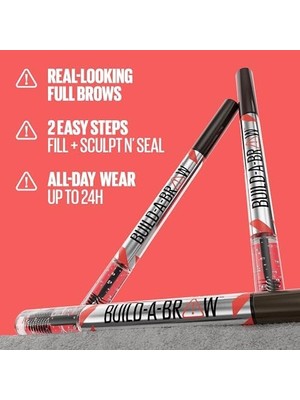 A Brow 2in1 Kaş Kalemi ve Jeli Deep Brown
