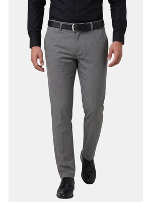 Rizzup Antrasit Slim Fit Likralı Pamuklu Italyan Kesim Erkek Spor Klasik Pantolon 2601744