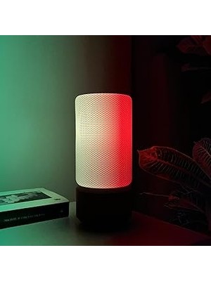 Belirtilmemiş Haymalab Zen Silindir Rgb Masa Lambası – Wifi Akıllı Gece Lambası, Sesli Komut (Google), 16 Milyon