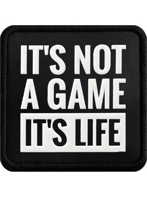 BlackBörk It's Not A Game It's Life Logolu V1 Bench