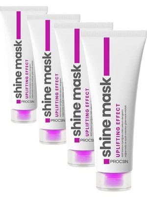 Procsın Siyah Nokta Karşıtı Soyulabilir Işıltı Maskesi 50 ml (4 Paketi)