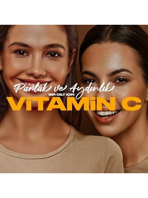 Vitamin C Parlaklık Veren Yüz Temizleyici 100 ml | Portakal Özlü | Tüm Ciltler | Paraben/sls/sles Içermez