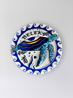 Mundy Belek Polyester Kabartmalı Kaplumbağalı Magnet 7 cm Dekoratif Hediyelik Buzdolabı Süsü (KOD:1308)