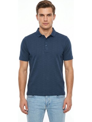 Raymons Erkek Polo Yaka Kısa Kollu Triko Tişört Regular Kalıp BGL-ST05561