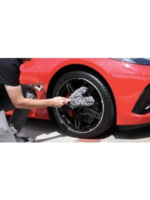 California Car Duster Mikrofiber Tekerlek Silgisi, Yumuşak Mikrofiber Döngü Paspas Hafif Günlük Fren Tozunu Kaldırır 96630