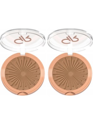 Sun Bright Bronzer Powder No: 01 Sun Glow - Bronzlaştırıcı Pudra (2 Paketi)