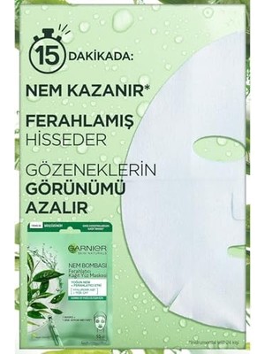 Nem Bombası Ferahlatıcı Kağıt Maske