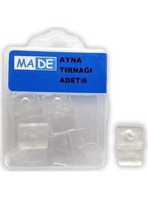 Belirtilmemiş Katar Made Ayna Tırnağı (1 Kutu:6 Adet) St-26