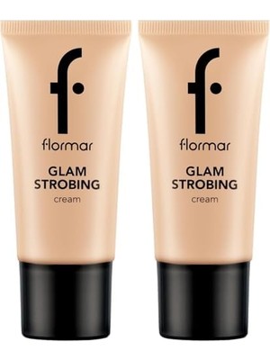 Glam Strobing Cilde Işıltı Veren Hafif Yapılı Makyaj Bazı (2 Paketi)