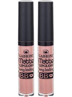 Lipgloss Mat Dudak Parlatıcısı (No: 9) (2 Paketi)