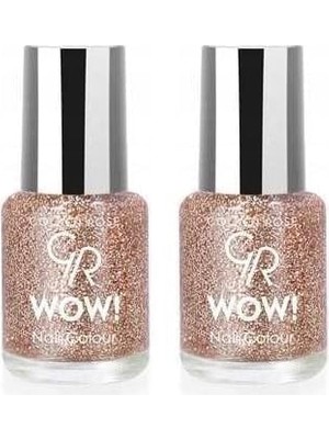 Wow Nail Glitter NO:205 - Oje 2li Paket