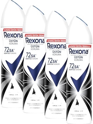 Kadın Sprey Deodorant Invisible Beyaz Iz Sarı Leke Karşıtı 150 ml (4 Paketi)