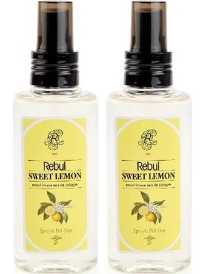 Rebul Tatlı Limon Eau De Cologne 50 ml 2li Paket