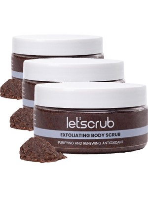 Antioxidant Vücut Peelingi Üzüm Çekirdekli Arındırıcı ve Yenileyici Body Scrub 280 gr (3 Paketi)