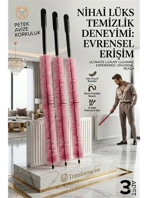Easera Ticaret Kalorifer Petek Temizleme Fırçası 3 Adet 719753