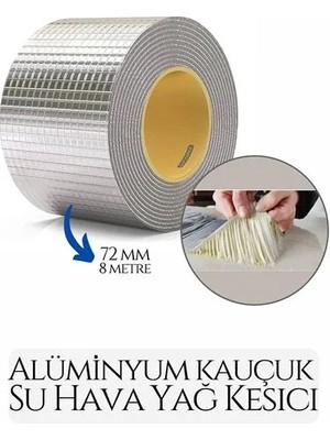 Easera Ticaret 72 mm Su Hava Yağ Kesici Izolasyon Bandı 8 Metre 718909