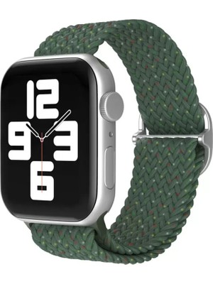 Zenvia Znv Apple Watch 38MM Star Kordon - Benekli Koyu Yeşil ZNV2029