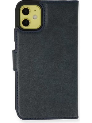 Zenvia Znv Apple iPhone 13 Mini Kılıf Trend S Plus Kapaklı Kılıf - Lacivert ZNV2029