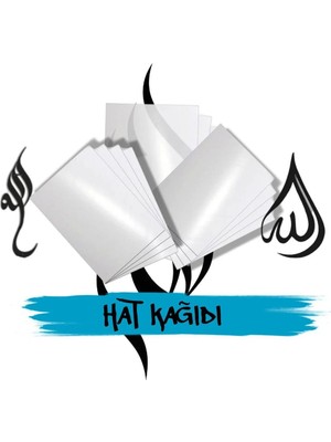Mikasso Hat Kâğıdı 35 x 50 cm 25’li – Meşk Yazı Kâğıdı – Kaligrafi & Hat Sanatı Için Özel Set Hat Kâğıdı, Me