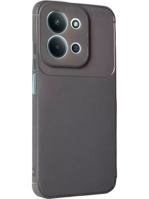 Zenvia Znv Xiaomi Redmi 15C 5g Auto Focus Karbon Kapak - Gri ZNV2029