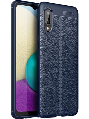 Zenvia Znv Samsung Galaxy A02 Kılıf Auto Focus Kapak - Lacivert ZNV2029