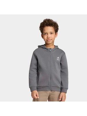 Adidas Mickey Mouse Future Icons Çocuk Gri Ceket (KG6124)