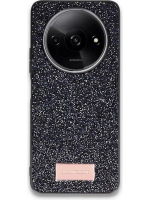 Zenvia Znv Onegif Xiaomi Redmi A3 4g Bright Simli Kapak - Siyah ZNV2029
