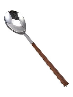Nacario Salzburg Ahşap Tekli Yemek Kaşığı 20 cm