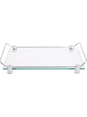 Nacario System Banyo Tepsisi Cam/krom 36X209X313 mm