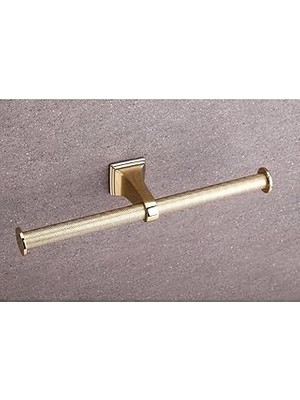 Nacario System Sparklıne Ikili Tuvalet Kağıtlığı Gold Renk 45X78X266 mm