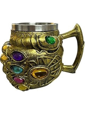 Nacario Avengers Infinity War Thanos Infinity Gauntlet Eldiven Çelik Kupa