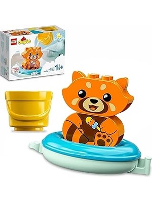 Nacario Lego® Duplo® Ilk Banyo Zamanı Eğlencesi: Yüzen Kırmızı Panda 10964-18 Ay Üzeri Okul Öncesi Yaşta