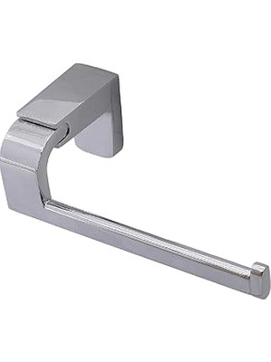 Nacario Tuvalet Kağıtlık Aparat Wc Kağıt Standı Bez Havluluk Paslanmaz Metal Sağlam Vidalı Kro