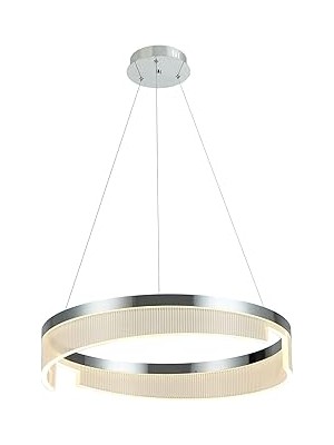 Nacario Lucea Dorada Orta Boy Ledli Krom Avize 40W 3000K