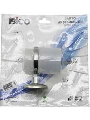 Nacario Ibico Krom Fırçalık Bardak Tutacak, Vidalı Montaj, Plastik Bardak Modeli, Banyo Aksesuarı