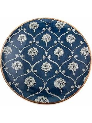 Nacario Holza Yuvarlak Tepsi 38X38 cm
