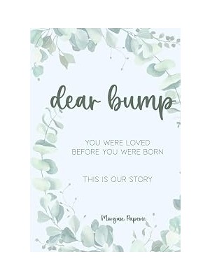 Nacario Dear Bump: Pregnancy Journal | Memory Keepsake | Baby Book