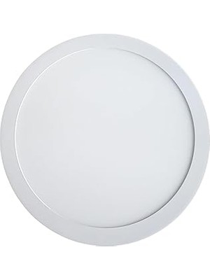 Nacario Uzlight 24W 3000K Sıva Üstü Sarı Işık Yuvarlak Tavan LED Panel