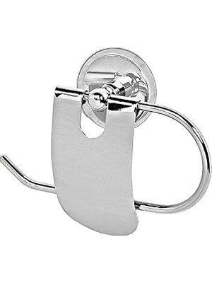Nacario Yapışkanlı Tuvalet Kağıtlık Aparat Kapalı Wc Kağıt Standı Bez Havluluk Paslanmaz Metal Sağl