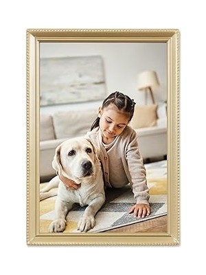 Nacario Lawrence Frames Antik Pirinç 5 x 7 Fotoğraf Çerçevesi – Boncuk Sınır Tasarım