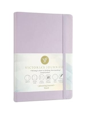 Nacario Vj Venzi Sert Kapak Planlayıcı Defter, 14X20 cm 100 Gr. Krem 96 Yp.lila. Çiz.