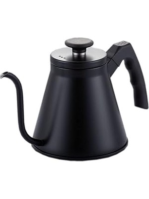 Nacario Epinox Barista Kahve Gooseneck Kettle - Çelik Kahve Demleme Dripper Kettle - Indüksiyonlu - Paslanm