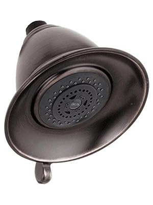 Nacario Faucet 3-Sprey Duş Başlığı, Yüksek Basınçlı Duş Başlığı Ovuşturdu Bronz, Masaj Duş Başlığ