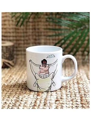 Nacario Giftmoda Baba Kız Tasarımlı Kupa